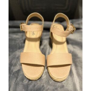 LifeStride Women's Wedge Espadrille Sandals Velocity 2.0 Flex Tango 2 Size 10